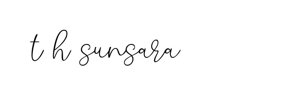 Signature of t-h-sunsara-