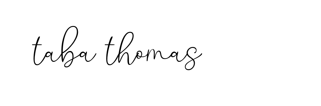 Signature of taba-thomas