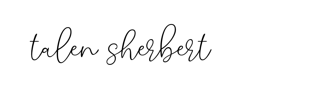 Signature of talen-sherbert