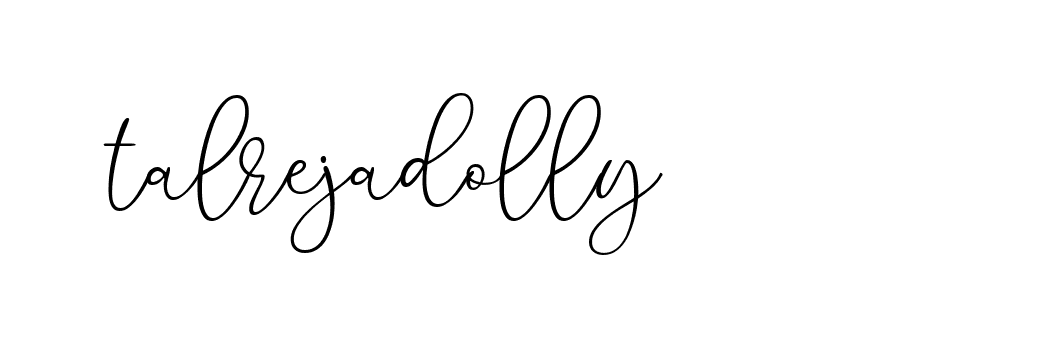 Signature of talrejadolly