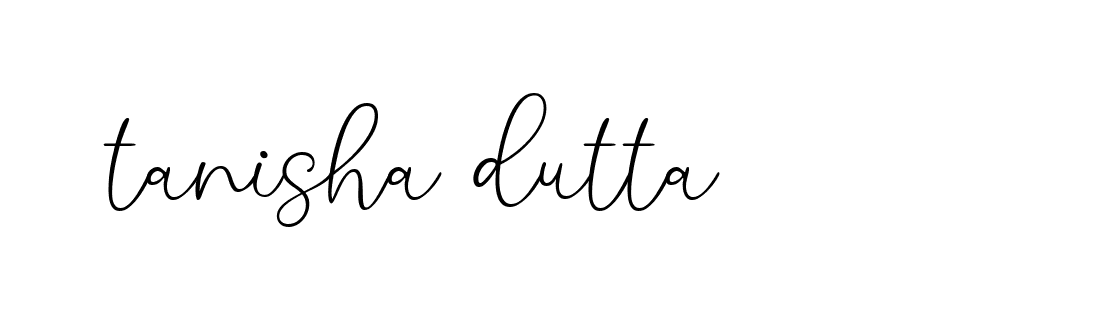 Signature of tanisha-dutta