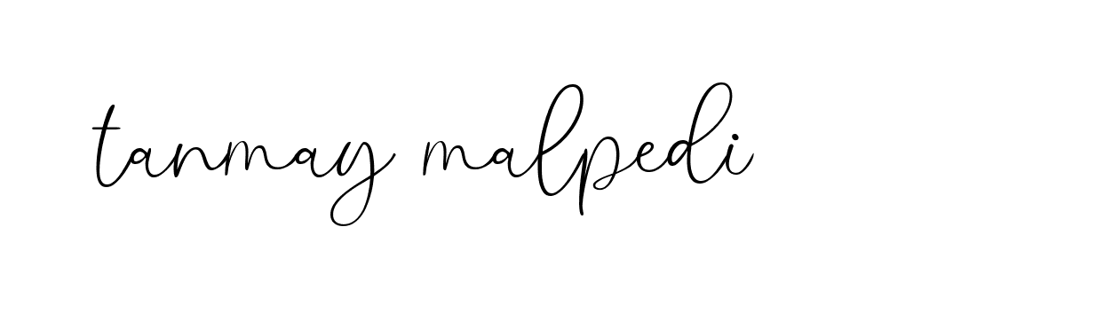 Signature of tanmay-malpedi