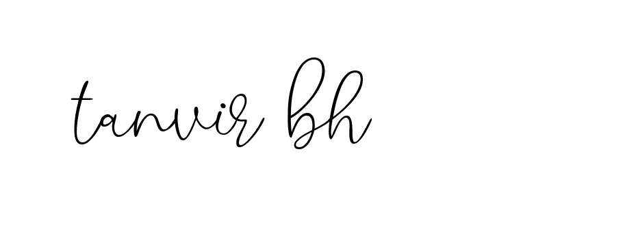 Signature of tanvir-bh