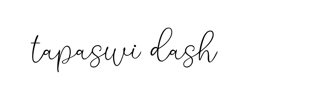 Signature of tapaswi-dash