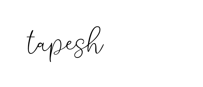 Signature of tapesh