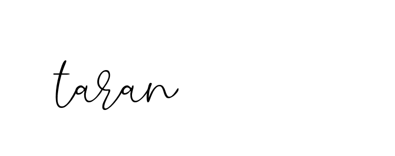 Signature of taran-