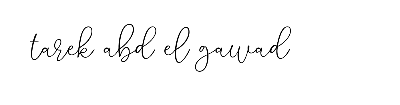 Signature of tarek-abd-el-gawad