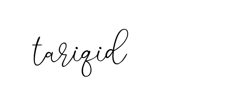 Signature of tariqid