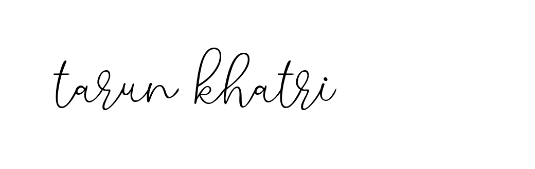 Signature of tarun-khatri