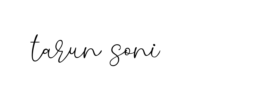 Signature of tarun-soni