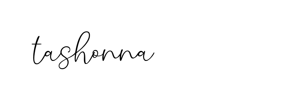 Signature of tashonna-