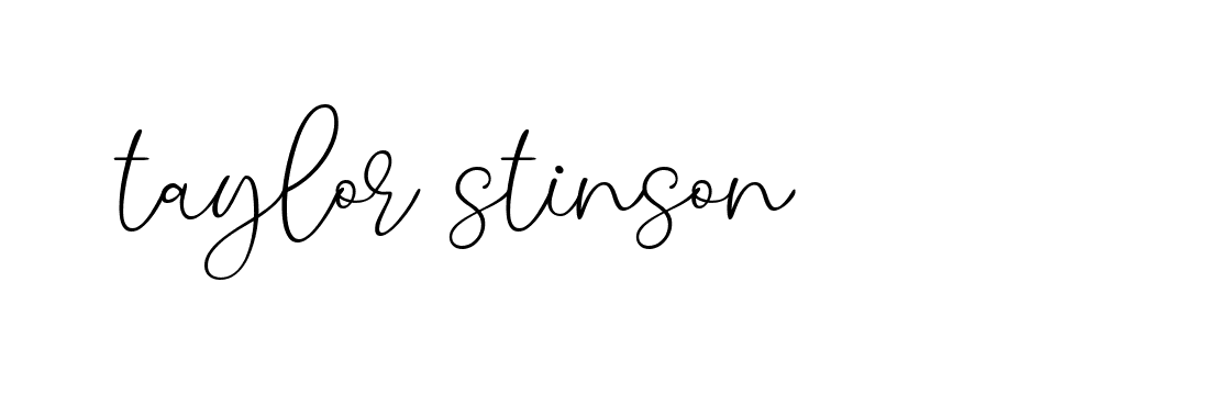 Signature of taylor-stinson