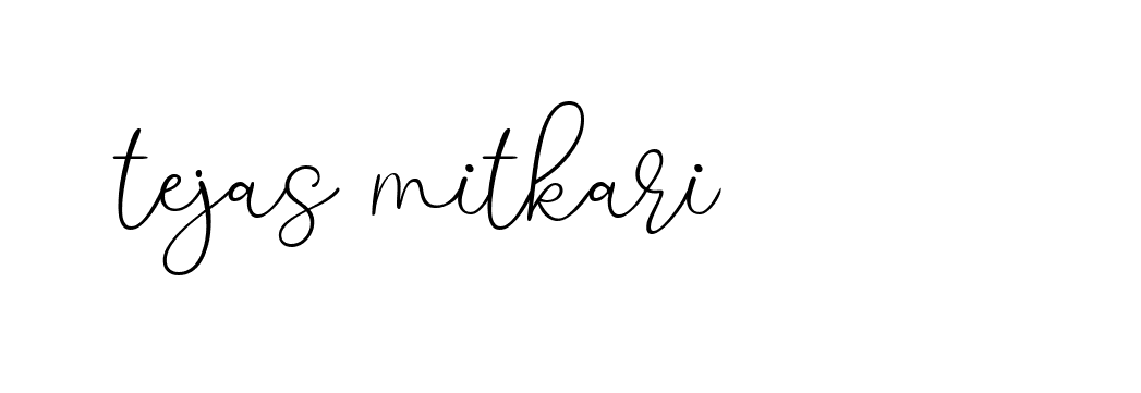 Signature of tejas-mitkari