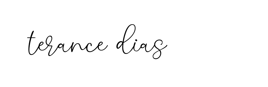 Signature of terance-dias