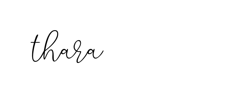 Signature of thara-