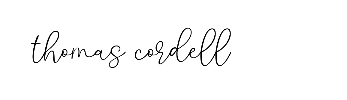 Signature of thomas-cordell