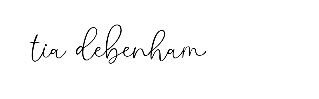 Signature of tia-debenham