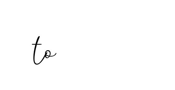 Signature of to