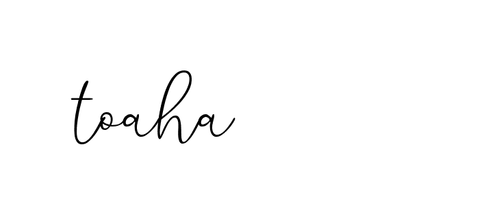 Signature of toaha