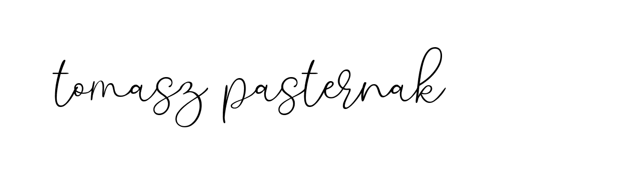 Signature of tomasz-pasternak