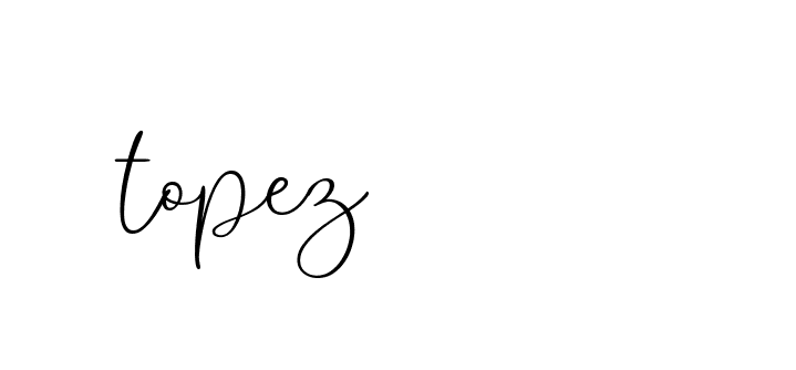 Signature of topez