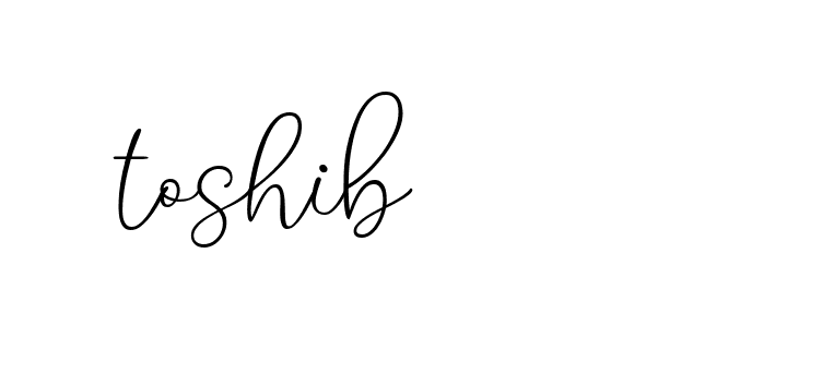 Signature of toshib