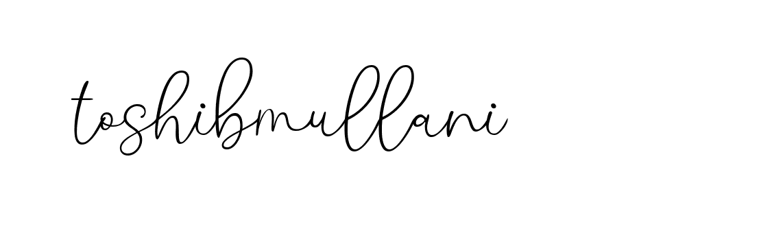 Signature of toshibmullani