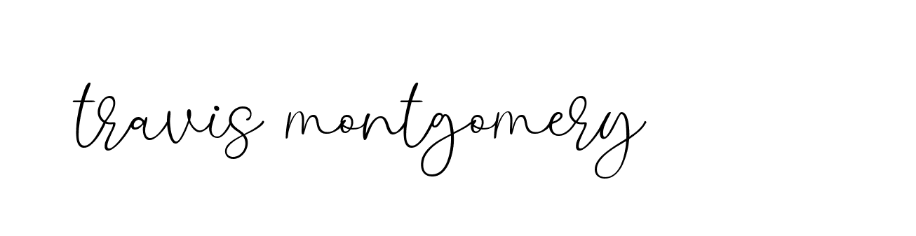 Signature of travis-montgomery