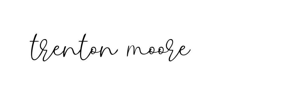 Signature of trenton-moore