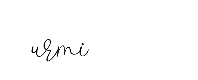 Signature of urmi