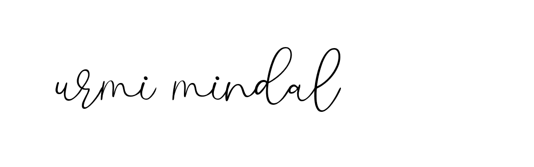 Signature of urmi-mindal