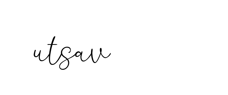 Signature of utsav