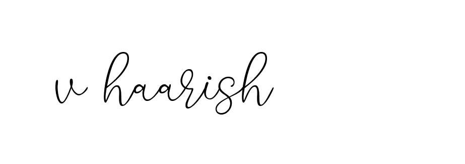 Signature of v-haarish