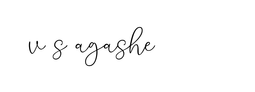 Signature of v-s-agashe