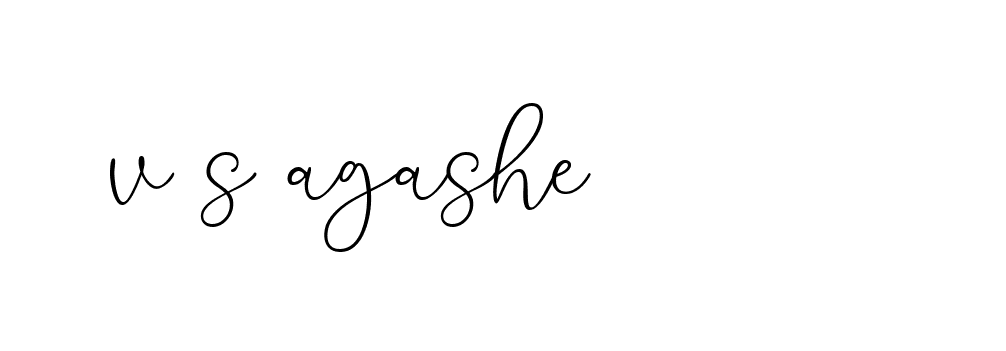 Signature of v-s-agashe-