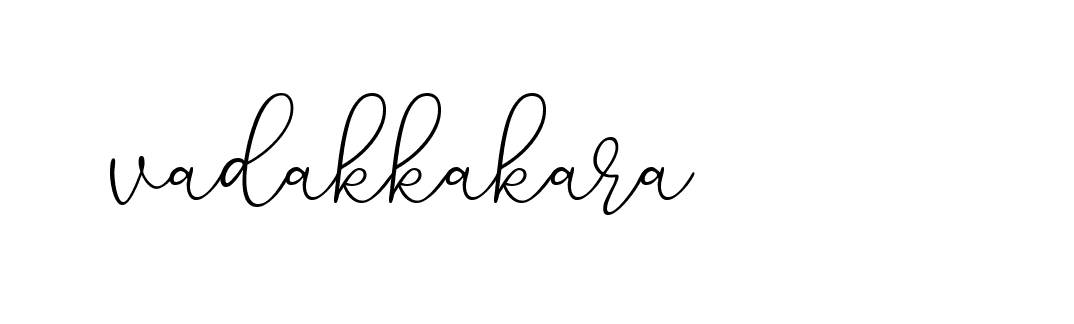 Signature of vadakkakara