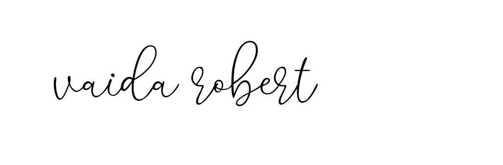 Signature of vaida-robert