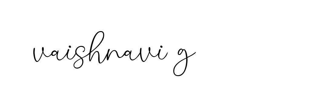 Signature of vaishnavi-g