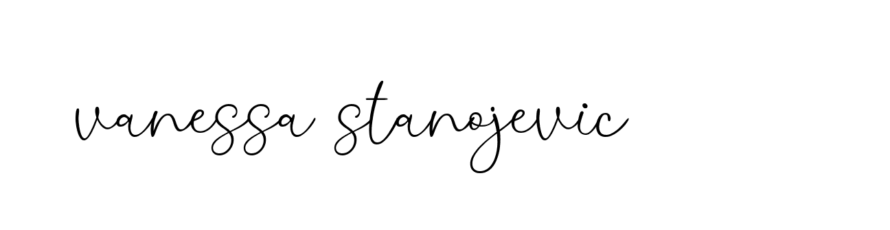 Signature of vanessa-stanojevic