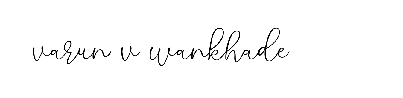 Signature of varun-v-wankhade