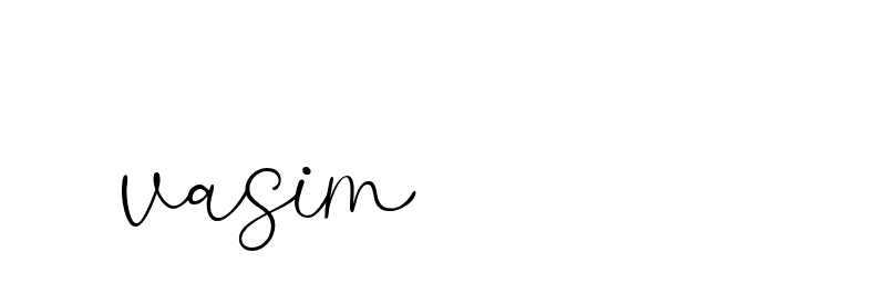 Signature of vasim-