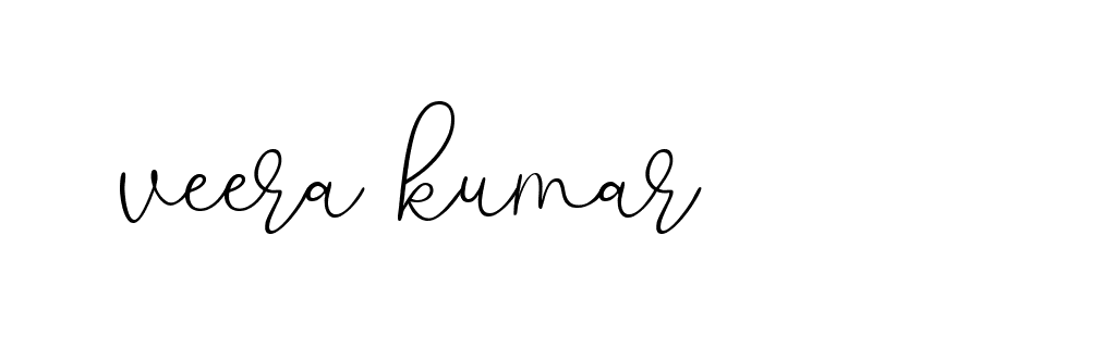 Signature of veera-kumar