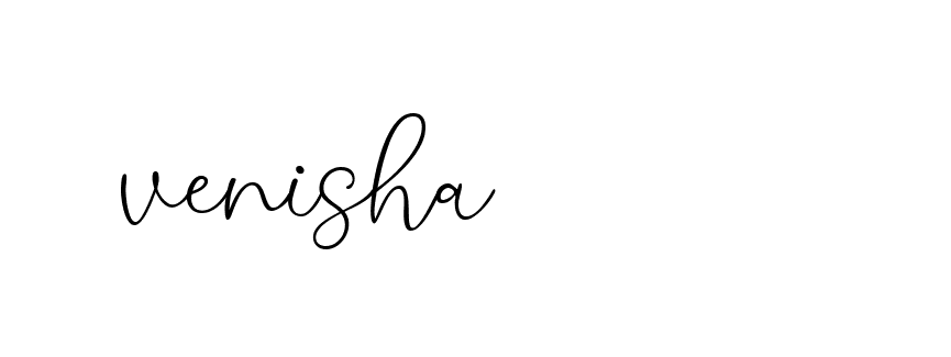 Signature of venisha-