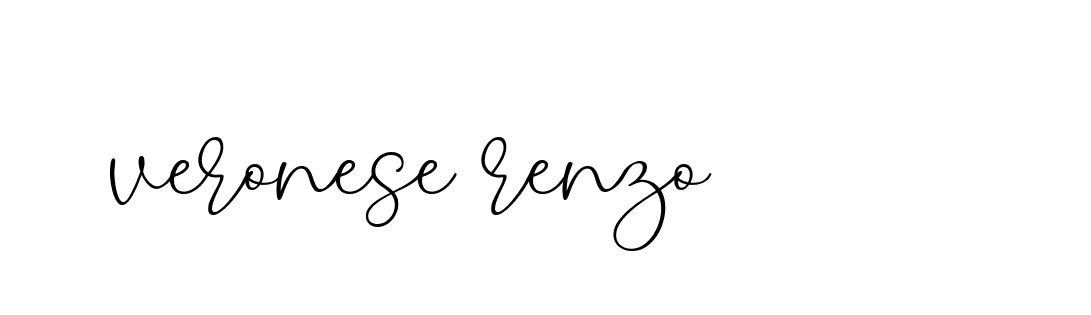 Signature of veronese-renzo