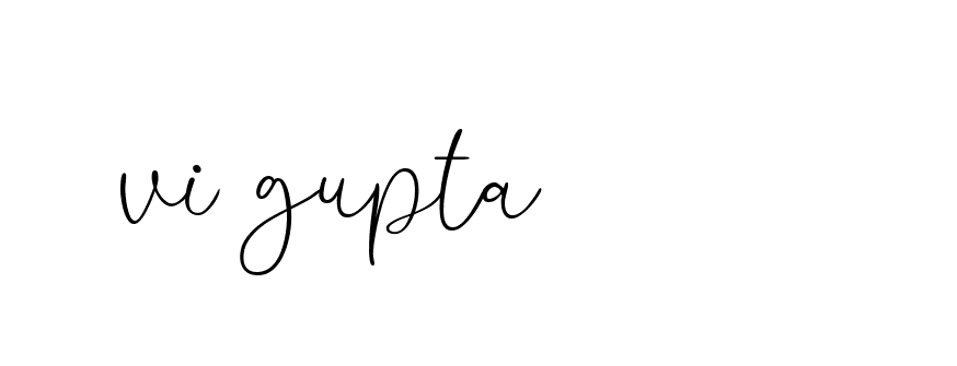 Signature of vi-gupta