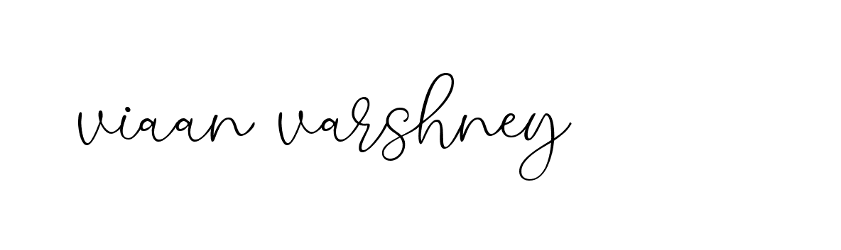 Signature of viaan-varshney