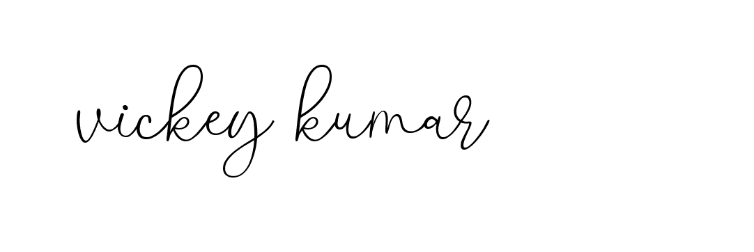 Signature of vickey-kumar