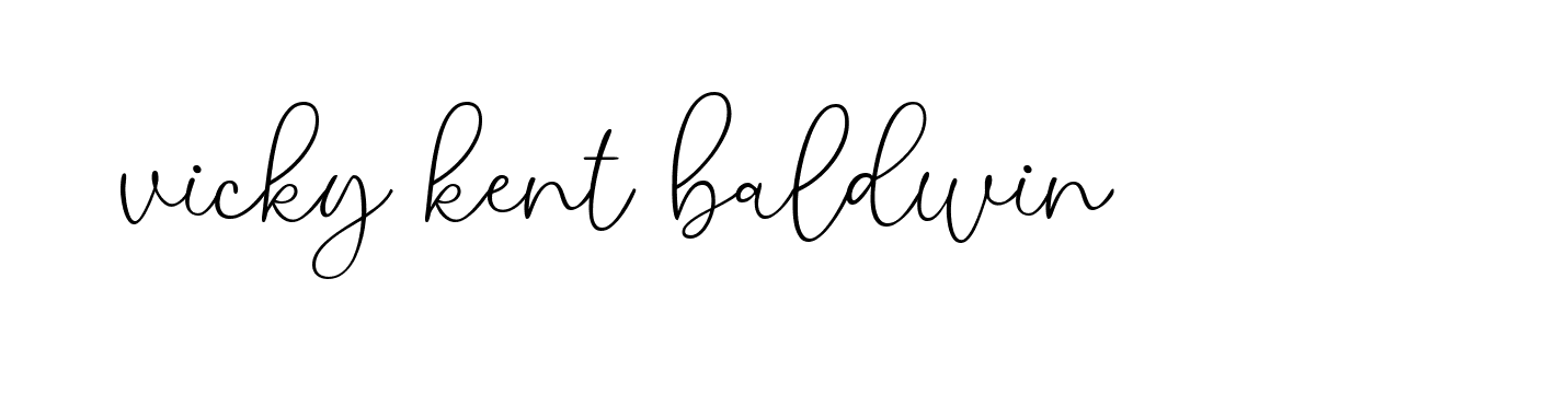 Signature of vicky-kent-baldwin-