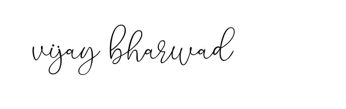 Signature of vijay-bharwad