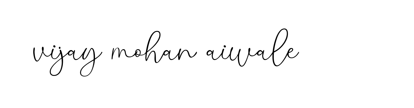 Signature of vijay-mohan-aiwale